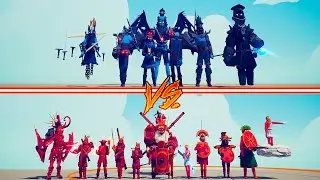 DYNASTY DLC + ANCIENT DLC vs EVIL DLC - Totally Accurate Battle Simulator | TABS