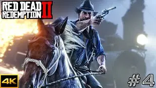 Red Dead Redemption 2 - Train Robbery - Walkthrough GamePlay 4K - Part 4