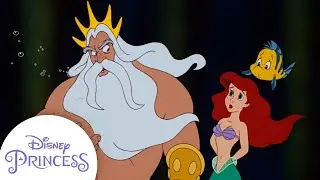 King Triton Warns Ariel | The Little Mermaid