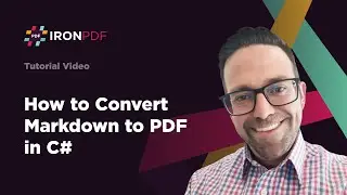 How to Convert Markdown to PDF | IronPDF