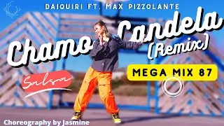 Daiquiri ft Max Pizzolante - Chamo Candela Remix | MegaMix 87 Zumba Salsa Dance fitness with Jasmine