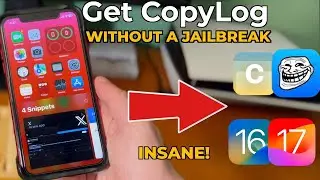 How to GET COPYLOG WITHOUT A JAILBREAK iOS 16/iOS 17! [REAL TWEAK!]