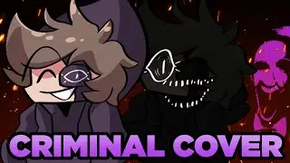 CRIMINAL BUT STAKER AND SPYRODILE SING IT! | Friday Night Funkin (Ourple Guy V2 Cover)