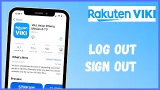 How to Log Out of Rakuten Viki Account | Viki Mobile App