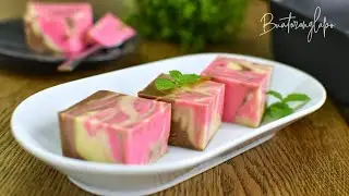 Agar-Agar Roti Mudah (Sukatan Cawan Dan Gram)