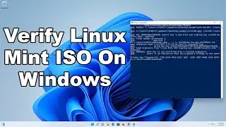 How To Verify Linux Mint ISO File On Windows | Integrity & Authenticity | Quick & Easy Guide