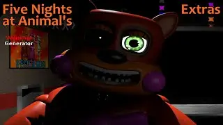 FIVE NIGHTS AT ANIMAL'S | FULL EXTRAS | FNAF FAN GAME 2019 |