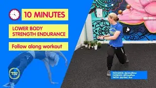 Primal Flow 10 Minute Lower Body Workout | Strength & Endurance