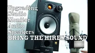 Upgrading Monitor Audio Studio Speakers with Dynaudio tweeters making Hires sound experiment