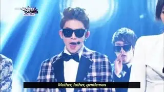 GENTLEMAN - Teen Top & Girls Day (2013.05.11) [Music Bank w/ Eng Lyrics]