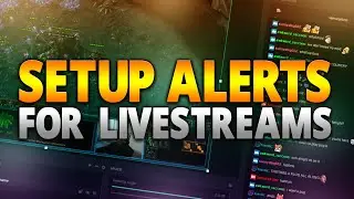 How To Setup DONATION/FOLLOWER  ALERTS for Livestreams 2020 (tutorial)