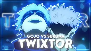 Gojo vs Sukuna twixtor clips for edit 4K CC