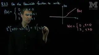 Writing a Piecewise Function with the Heaviside Function