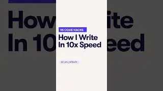 vscode coding tricks | fast coding tips | vscode shortcut | 