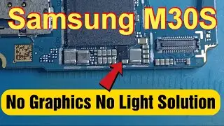 Samsung M30s LCD Light Solution | Samsung M30s No Light No Display Problem | Samsung M30 No Display