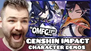 WHO IS CLORINDE?!!! | Genshin Impact *NEW* Character Demos | SETHOS x CLORINDE | REACTION!