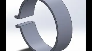 SOLIDWORKS TUTORIAL 9 | DESIGN OF CLAMP IN SOLIDWORKS