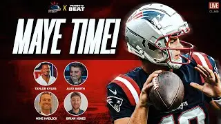 LIVE: Patriots Name Drake Maye STARTER | Patriots Daily x Patriots Beat