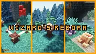 Новый магический мод для Minecraft 1.20.1 \ Wizards Reborn 1.20.1 Forge