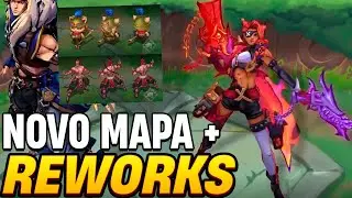 NOTÍCIAS DA SEMANA! RIOTER FALA SOBRE MODO PERMANENTE, NOVO MAPA E FUTUROS REWORKS DO LOL!