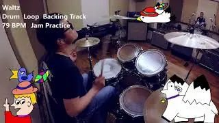 3/4 Waltz drum Loop 79 BPM