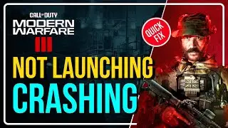 COD MW3 Not Launching | MW3 Not Launching Steam | Crashing on Startup!