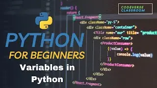 Variables in Python | Learn Python for Beginners in 2023: The Complete Tutorial
