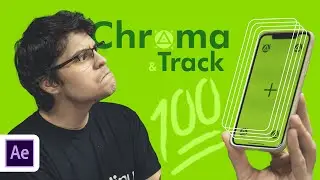 🦠CHROMA KEY ● TUTORIAL MUY FACIL ● con After Effects | [+ BONUS TRACKING]