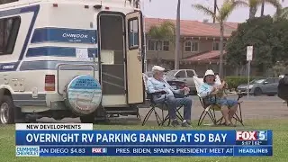 Overnight RV Parking Banned At San Diego Bay