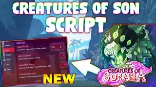 *NEW* Creatures of Sonaria Script (PASTEBIN 2024) (AUTO DRINK , AUTOFARM, KILL AURA , AUTO EAT )