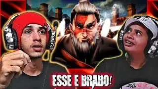 REACT - LEÔNIDAS ( SHUMATSU NO VALKUYRIE) Isso é ESPARTA | Gabriza