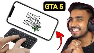 How to connect mini wireless keyboard in mobile and play GTA V Android @TechnoGamerzOfficial