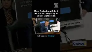 Mark Zuckerberg Gets GRILLED for Metas Sexual Exploitation