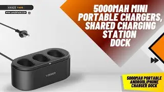 5000mAh Mini Portable Chargers, Shared Charging Station Dock