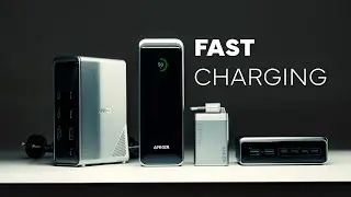 Overview: Anker Prime Ladegerät 200W, 6 Ports, GaN & Anker Prime Ladegerät 100W, 3 Ports, GaN