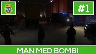 SVENSK POLIS I GTA V #1 - MAN MED BOMB!