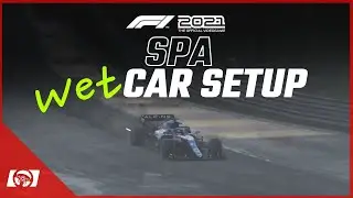 F1 2021 Belgium Wet Car Setup / Race Setup