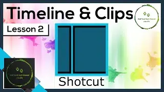 Shotcut Lesson 2 - Timeline and Editing Clips [  [ Multi Languages ]