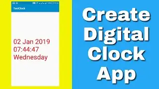 Create a Simple Digital Clock App in Sketchware