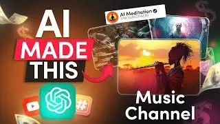 How to make copyright free Meditation Youtube Channel With AI | Step by Step Guide