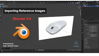 Importing Reference Images in Blender 4.0 | How to Add Reference Image in Blender | CADable