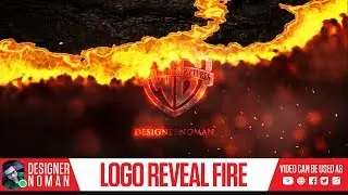 Logo reveal fire | Intro video Logo Animation | (VIDEO NO: #90)