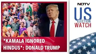 US Elections 2024 | "Kamala Ignored Hindus...": Trump Condemns Bangladesh Unrest in Diwali Message