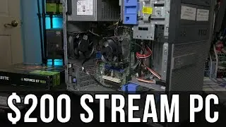 $200 OBS NDI Streaming PC - Easy to Find Parts!