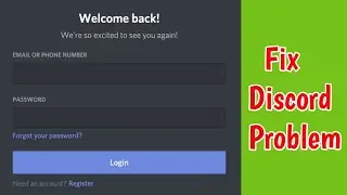 Fix login Problem in Discord app | Login Failed in discord app | Sign In Problem Discord