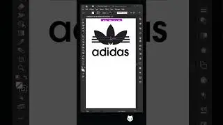 Логотип ADIDAS в Иллюстраторе