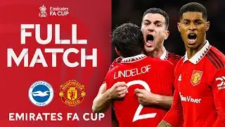 FULL MATCH | Brighton v Manchester United | Semi-Final | Emirates FA Cup 2022-23