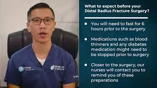 Dr Desmond Ong From Shoulder Elbow Orthopaedic Group Explains Distal Radius Fractures