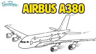 How to draw an Airbus A 380 - Spoken Tutorial