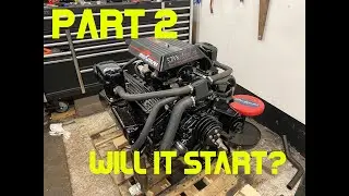 Rebuilding a Mariah Z241 Davanti 1994 350 5.7 Magnum Mercruiser Part 3